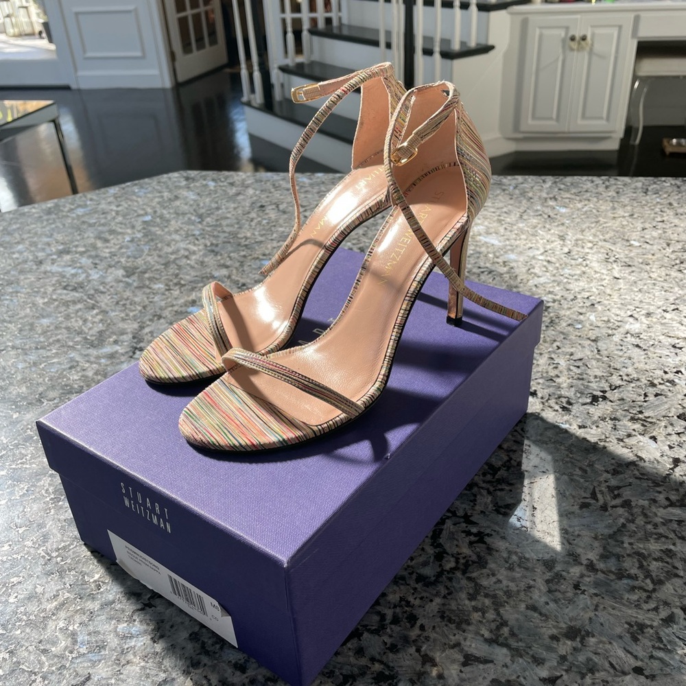 Stuart Weitzman Nudistsong Sandals size 8M